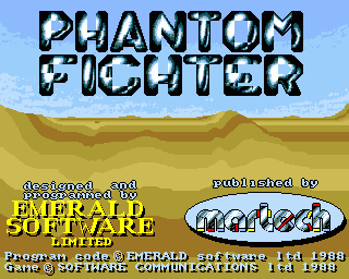Amiga GameBase Phantom_Fighter Martech 1988