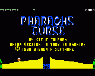 Amiga GameBase Pharaoh's_Curse Bignonia 1990
