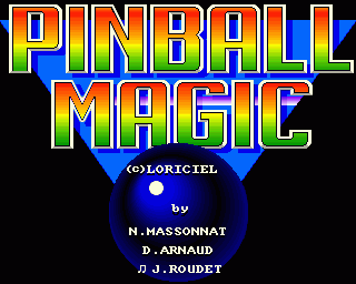 Amiga GameBase Pinball_Magic Loriciel 1990