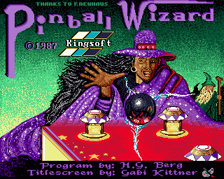 Amiga GameBase Pinball_Wizard Kingsoft 1987