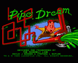 Amiga GameBase Pipe_Dream Lucasfilm 1989