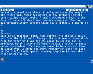 Amiga GameBase Planetfall Infocom 1987