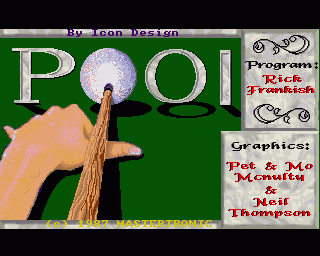 Amiga GameBase Pool Mastertronic 1987