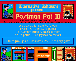 Amiga GameBase Postman_Pat_3_-_To_the_Rescue_! Alternative 1992