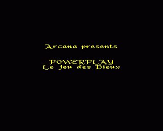 Amiga GameBase Powerplay_-_Le_Jeu_des_Dieux Arcana 1987