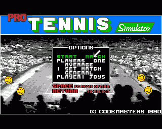 Amiga GameBase Pro_Tennis_Simulator Codemasters 1990