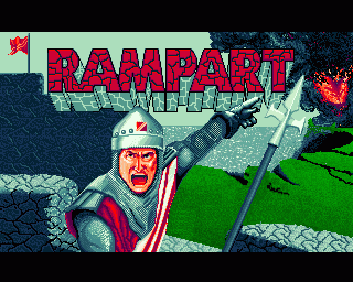 Amiga GameBase Rampart Domark 1992