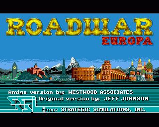 Amiga GameBase Roadwar_Europa SSI 1987