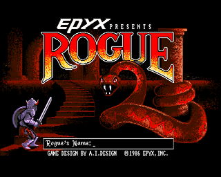 Amiga GameBase Rogue Epyx 1986