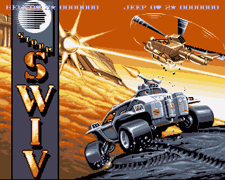 Amiga GameBase SWIV Storm 1991