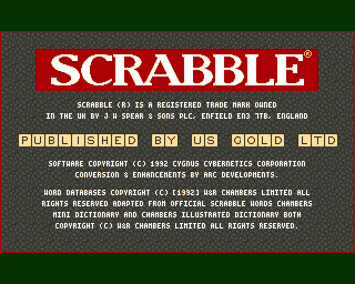 Amiga GameBase Scrabble U.S._Gold 1993