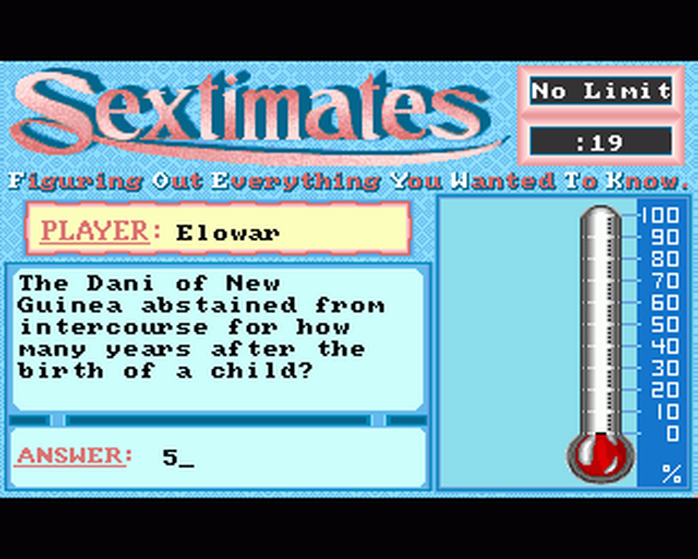 Amiga GameBase Sextimates Actionworks 1990