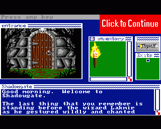 Amiga GameBase Shadowgate Mindscape 1987