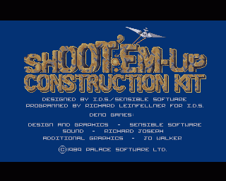 Amiga GameBase Shoot-'Em-Up_Construction_Kit Palace 1989