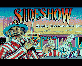 Amiga GameBase SideShow Actionware 1989