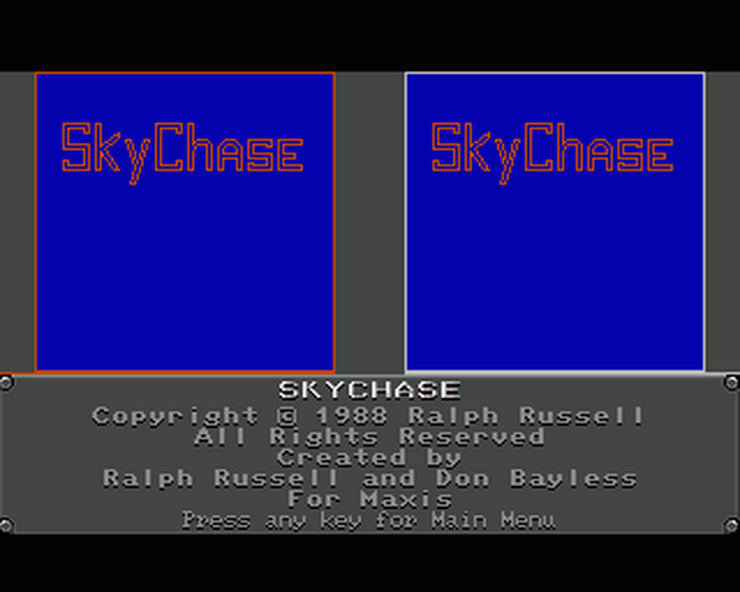 Amiga GameBase SkyChase Image_Works 1988