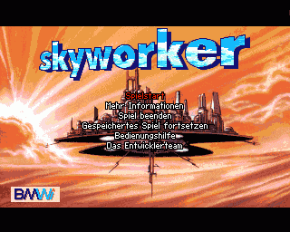 Amiga GameBase Skyworker Bundeswirtschaftsministerium 1995