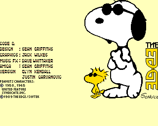 Amiga GameBase Snoopy_-_The_Cool_Computer_Game Edge,_The 1989