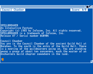 Amiga GameBase Spellbreaker Infocom 1986