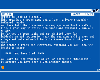 Amiga GameBase Starcross Infocom 1986