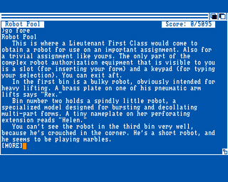 Amiga GameBase Stationfall Infocom 1987