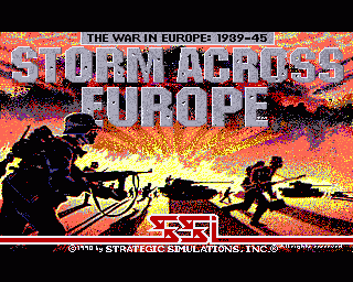 Amiga GameBase Storm_Across_Europe_-_The_War_in_Europe_-_1939-45 SSI 1990