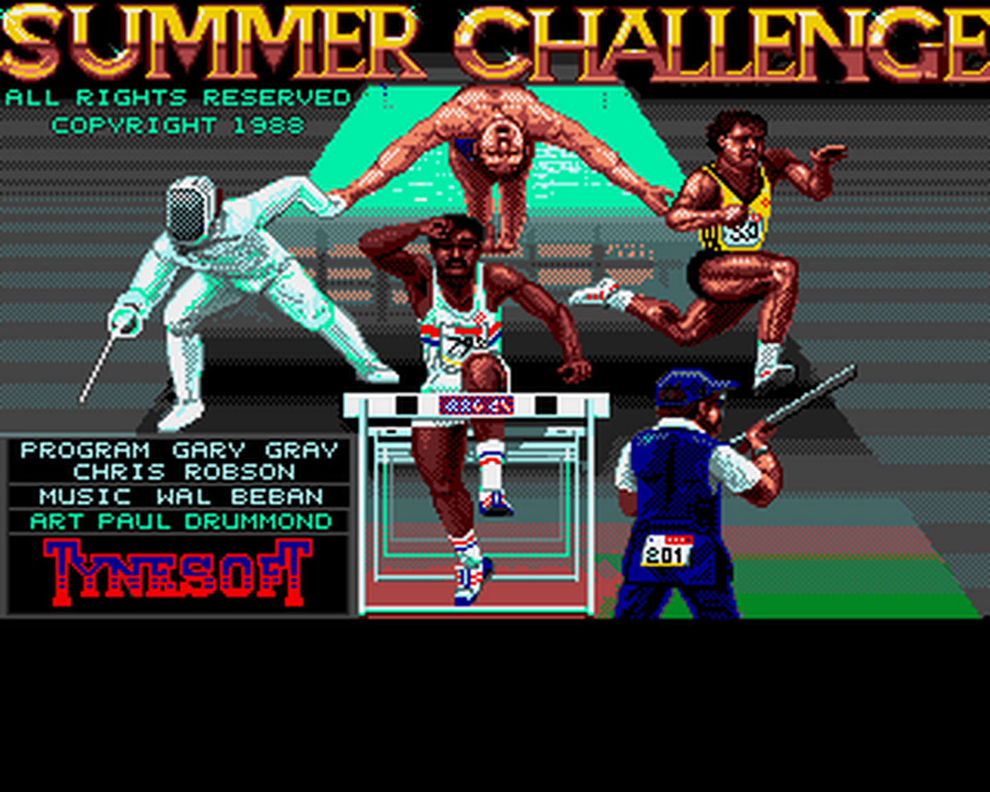 Amiga GameBase Summer_Challenge Thunder_Mountain 1988