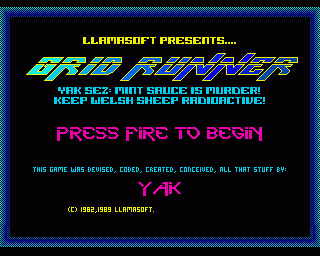 Amiga GameBase Super_Grid_Runner Llamasoft 1989