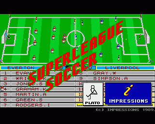 Amiga GameBase Superleague_Soccer Impressions 1989