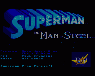 Amiga GameBase Superman_-_The_Man_of_Steel Tynesoft 1989