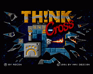 Amiga GameBase Th!nk_Cross Max_Design 1991