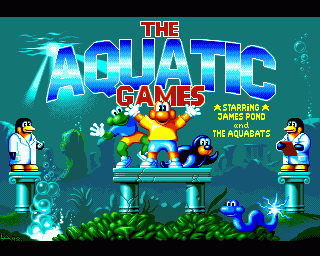 Amiga GameBase Aquatic_Games,_The_-_Starring_James_Pond_and_the_Aquabats Millennium 1992