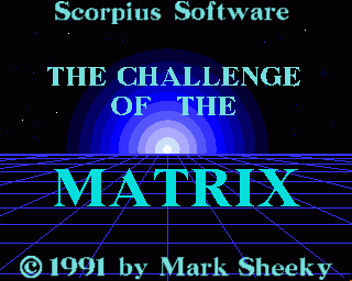 Amiga GameBase Challenge_of_the_Matrix,_The Scorpius 1991