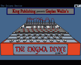 Amiga GameBase Enigma_Device,_The King_Publishing 1988