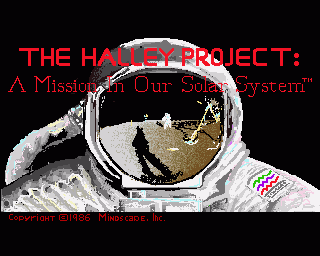Amiga GameBase Halley_Project,_The_-_A_Mission_in_Our_Solar_System Mindscape 1986