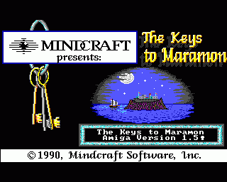 Amiga GameBase Keys_to_Maramon,_The Mindcraft 1991