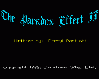 Amiga GameBase Paradox_Effect_II,_The ECP 1988