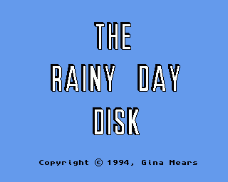 Amiga GameBase Rainy_Day_Disk,_The F1_Licenceware 1994