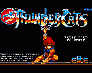 Amiga GameBase ThunderCats Elite 1988