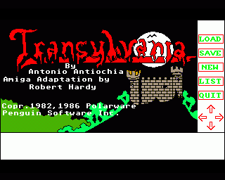 Amiga GameBase Transylvania Polarware 1986