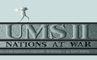 Amiga GameBase UMS_II_-_Nations_at_War Rainbird 1991