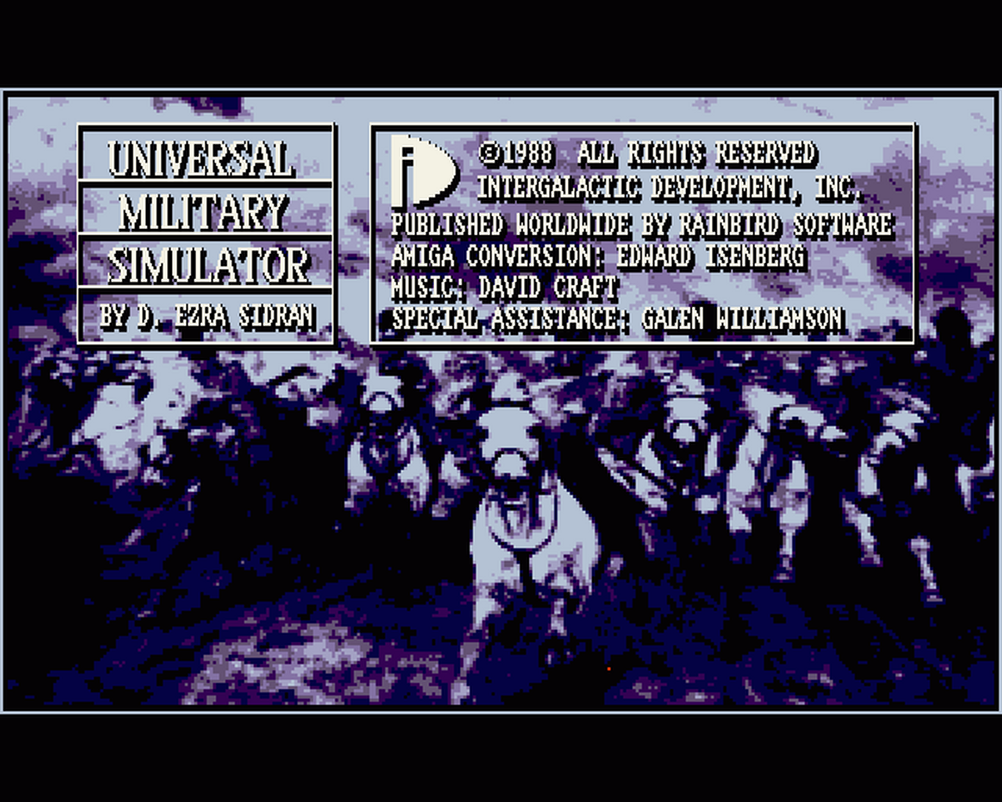 Amiga GameBase UMS_-_The_Universal_Military_Simulator Rainbird 1988