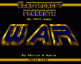 Amiga GameBase War Electrosoft 1992