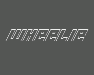 Amiga GameBase Wheelie F1_Licenceware 1992