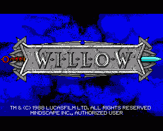 Amiga GameBase Willow Mindscape 1989