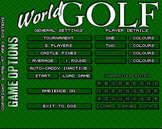 Amiga GameBase World_Golf Apex_Systems 1996