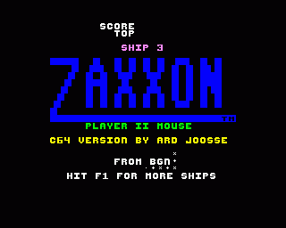 Amiga GameBase Zaxxon Bignonia 1995