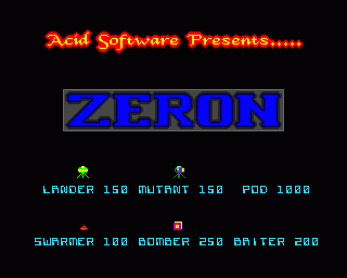 Amiga GameBase Zeron Acid 1991