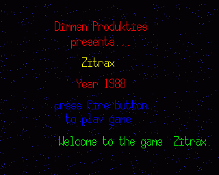 Amiga GameBase Zitrax Dimmen_Produkties 1988