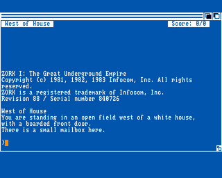 Amiga GameBase Zork_I_-_The_Great_Underground_Empire Infocom 1986